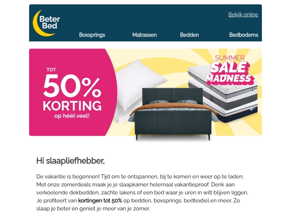 Vakantie = bijslapen (met korting)