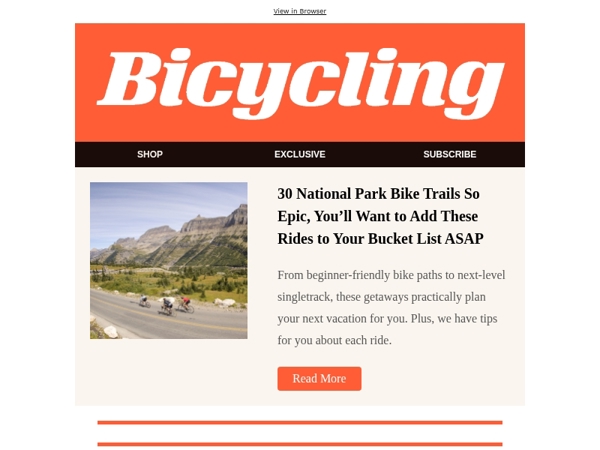 30 National Park Bike Trails So Epic, You’ll Want to Add These Rides to Your Bucket List ASAP