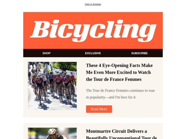 These 4 Eye-Opening Facts Make Me Even More Excited to Watch the Tour de France Femmes