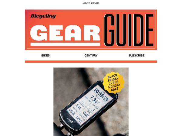 Cyber Monday’s Best Bike Gear Deals