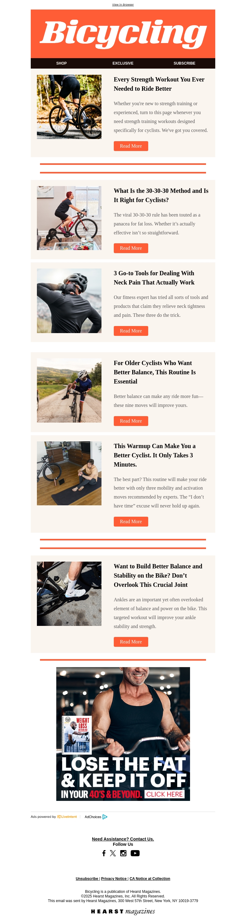 Every Strength Workout You Ever Needed to Ride Better Every Strength Workout You Ever Needed to Ride Better
