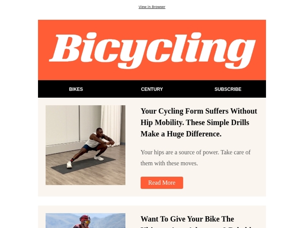 Your Cycling Form Suffers Without Hip Mobility. These Simple Drills Make a Huge Difference.