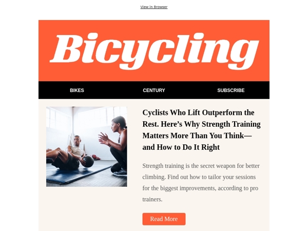 Cyclists Who Lift Outperform the Rest. Here’s Why Strength Training Matters More Than You Think—and How to Do It Right