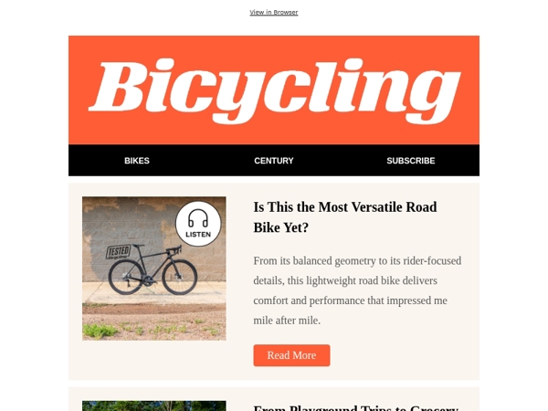 Is This the Most Versatile Road Bike Yet?