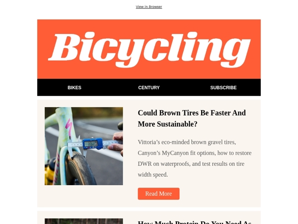 Could Brown Tires Be Faster?