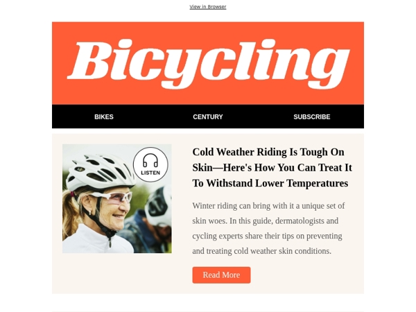 Cold Weather Riding Is Here. Is Your Skin Ready?