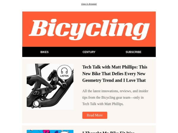 Tech Talk with Matt Phillips: This New Bike That Defies Every New Geometry Trend and I Love That