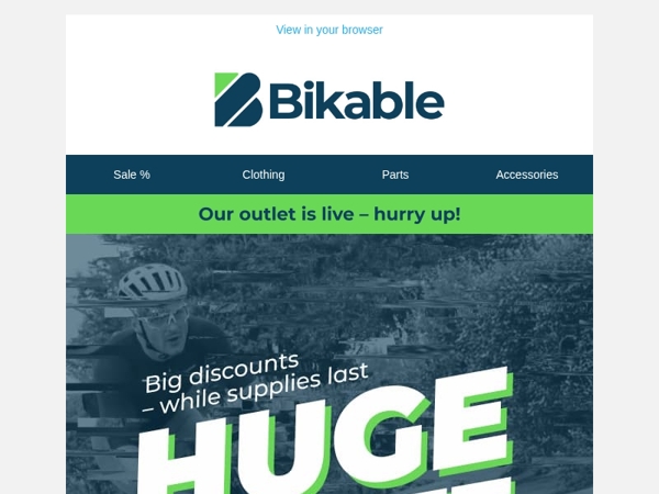 Huge outlet – great prices on popular brands 🔥