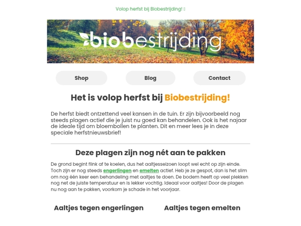 🍁 Er staan herfstige tips voor je klaar