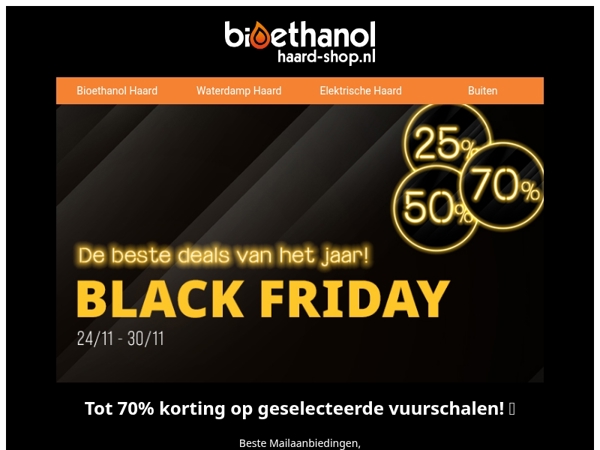 Tot 70% korting op onze outdoorcollectie! 🔥