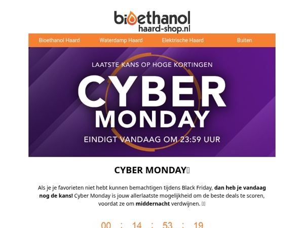 Cyber Monday: Bespaar tot wel 70%!