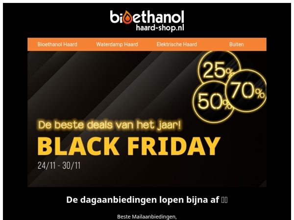 Laatste kans op de dagaanbiedingen 🔥