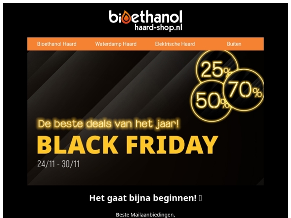 Klaar voor Black Friday? 🔥🖤