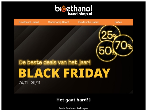 Onze bestsellers van Black Week – shop nu! 🔥