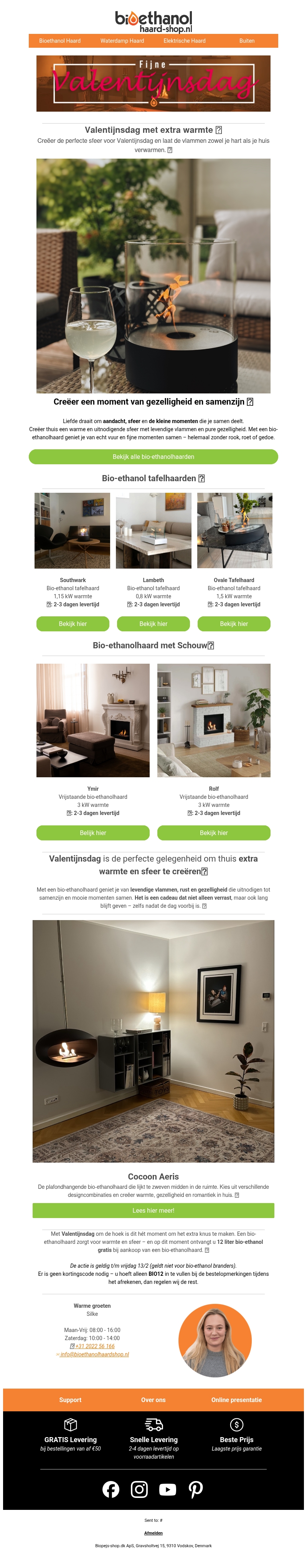 Maak deze Valentijnsdag extra knus! 🔥🧡 Maak deze Valentijnsdag extra knus! 🔥🧡