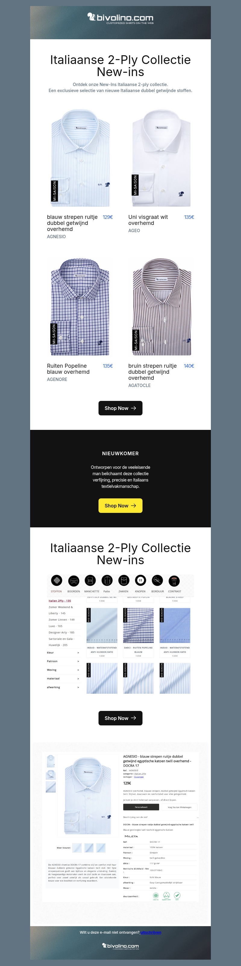 Italiaanse 2-Ply Collectie New-ins Italiaanse 2-Ply Collectie New-ins