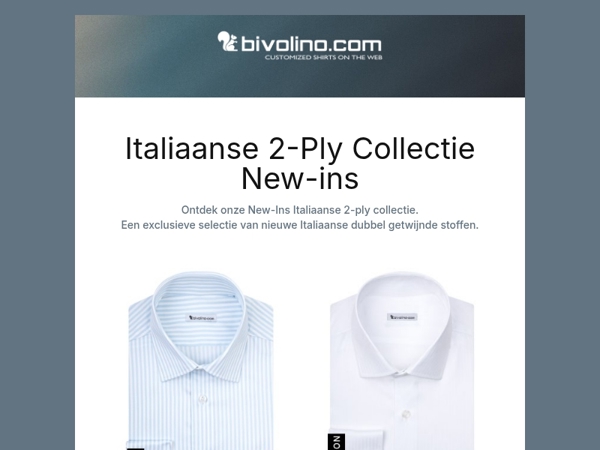 Italiaanse 2-Ply Collectie New-ins