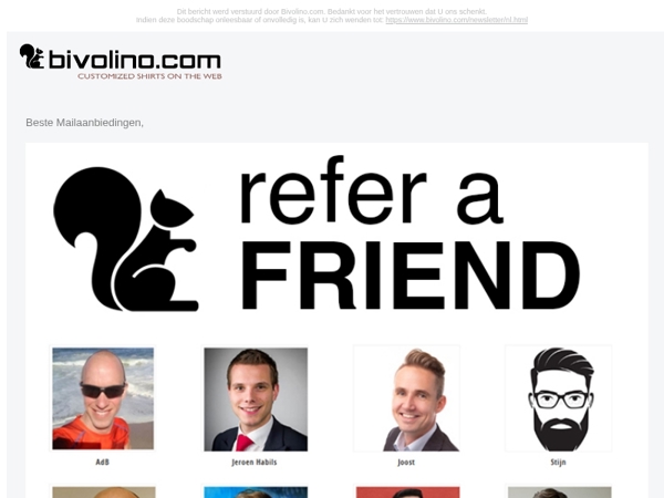 Refer-a-Friend - Brand Ambassador-programma