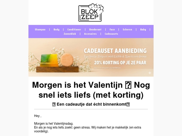 Verwen je geliefde met ons liefdesduo💜