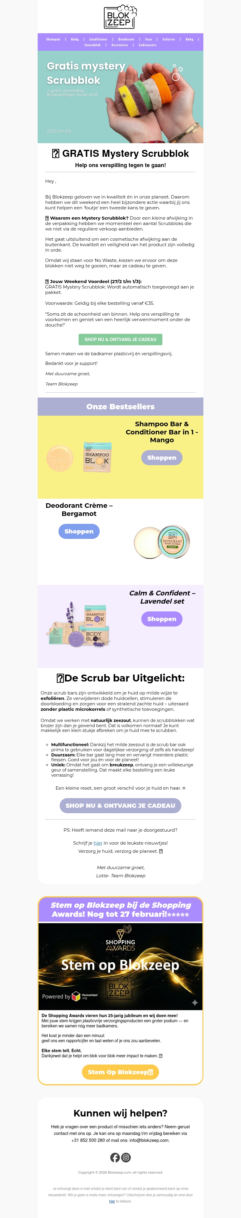 π GRATIS Mystery Scrubblok: Help ons verspilling tegen te gaan! π GRATIS Mystery Scrubblok: Help ons verspilling tegen te gaan!