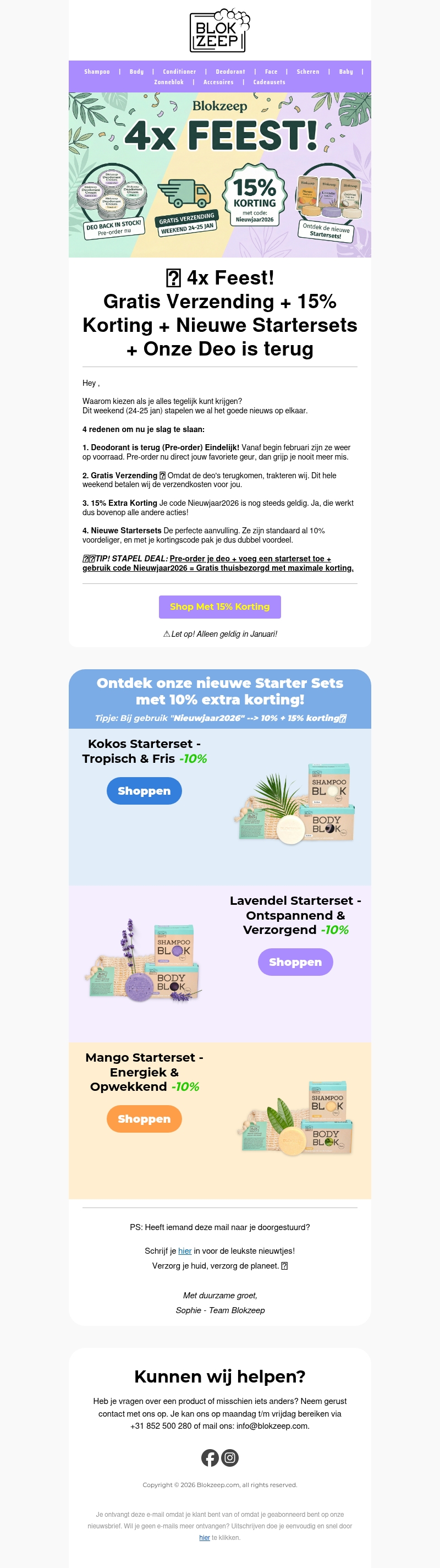 Gratis Verzending Weekend (+ 15% korting) Gratis Verzending Weekend (+ 15% korting)