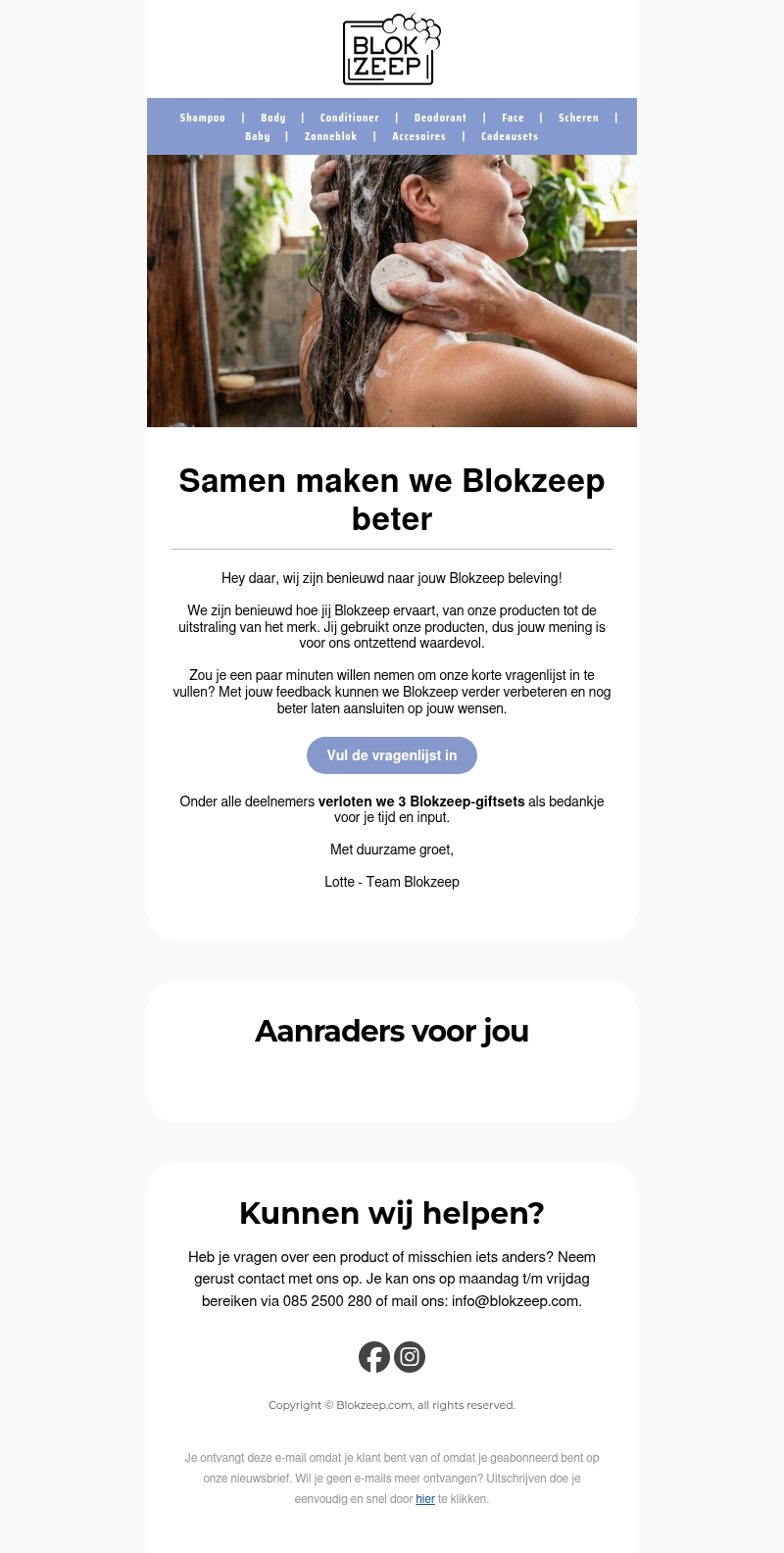 Help ons Blokzeep nóg leuker maken! Help ons Blokzeep nóg leuker maken!