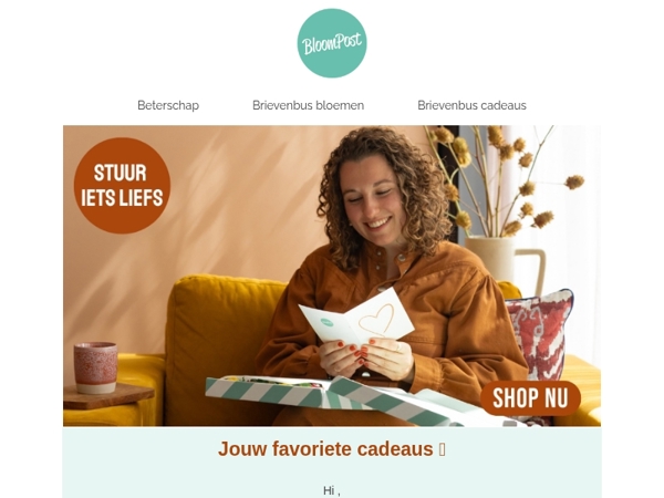 Jouw favorieten op een rij 💌