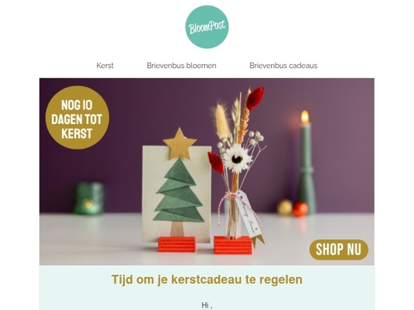 Nog 10 dagen tot kerst...