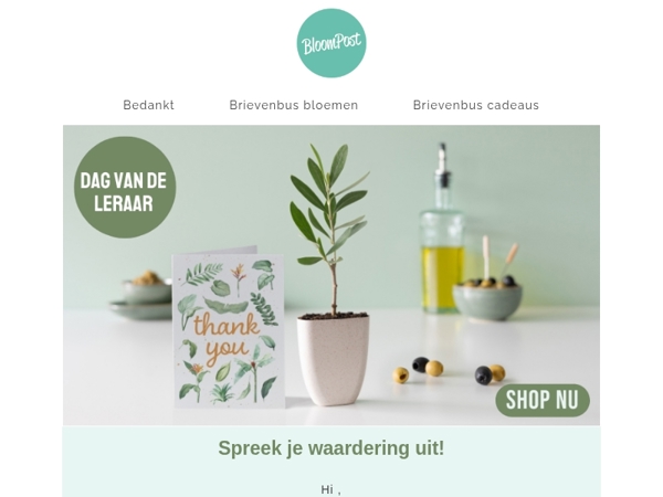 Zondag = Dag van de Leraar