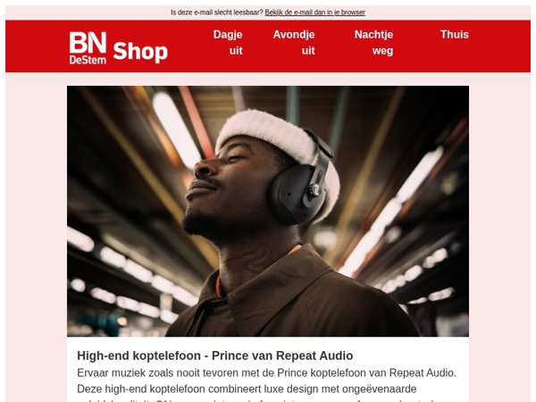 Ervaar muziek zoals nooit tevoren