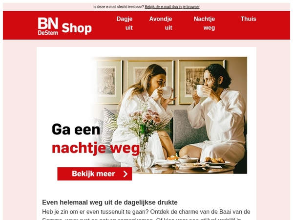 Van kasteeltuinen tot reizen, nu met korting