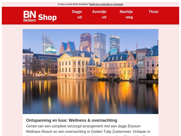 Nu extra voordelig: luxe wellness & overnachting