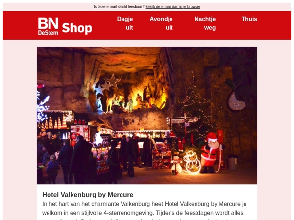 Sfeervol verblijf in Valkenburg tijdens de kerstperiode