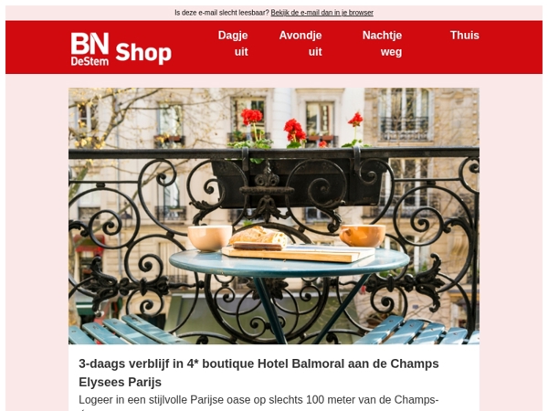 Ontdek Parijs met onze speciale deals