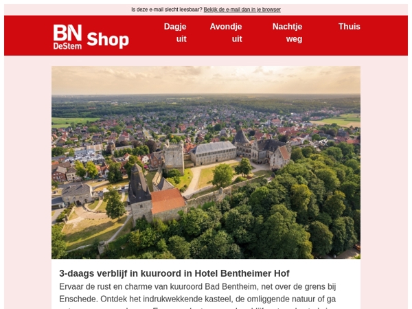 Ervaar de rust en charme van kuuroord Bad Bentheim