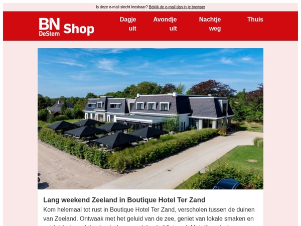 Kom helemaal tot rust in Zeeland