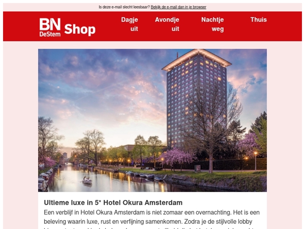 Geniet van ultieme luxe bij Hotel Okura in Amsterdam