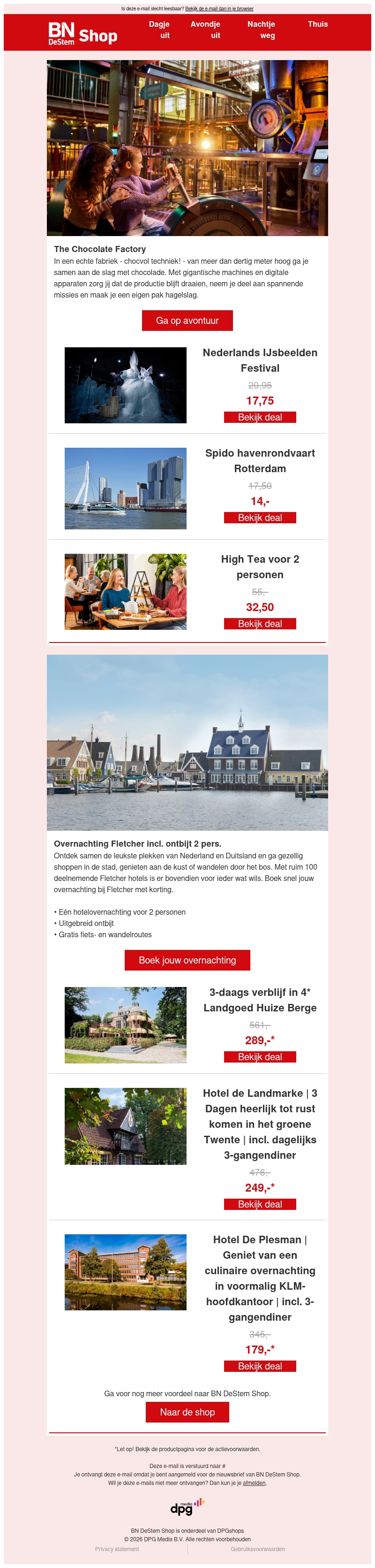 Beleef een dag chocvol techniek Beleef een dag chocvol techniek