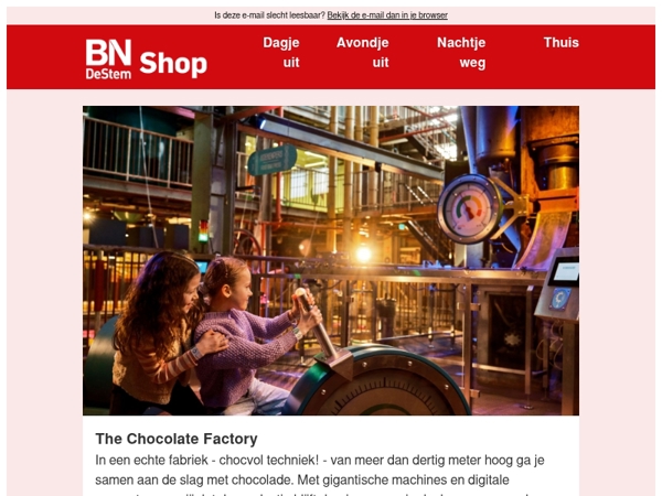 Beleef een dag chocvol techniek