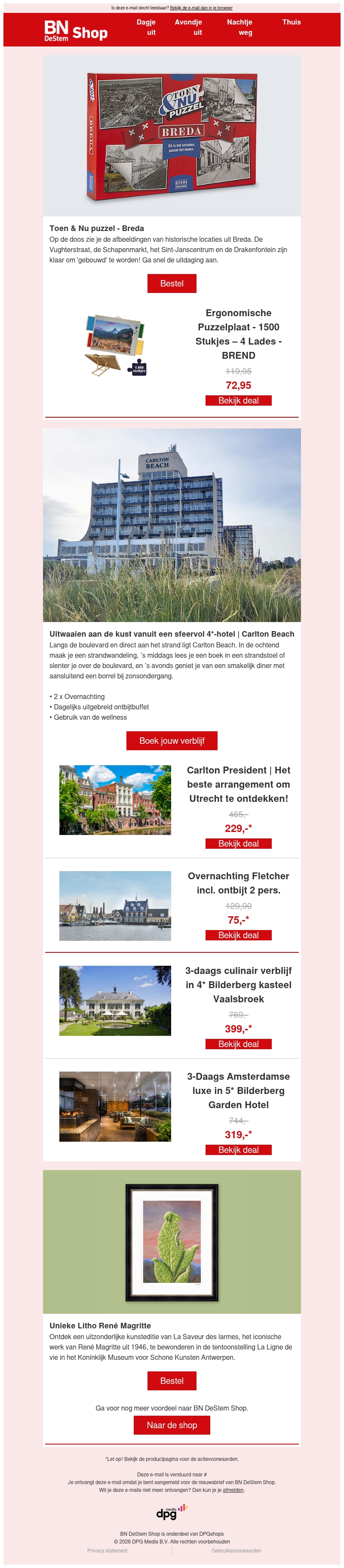 Ga helemaal op in een mooie legpuzzel Ga helemaal op in een mooie legpuzzel
