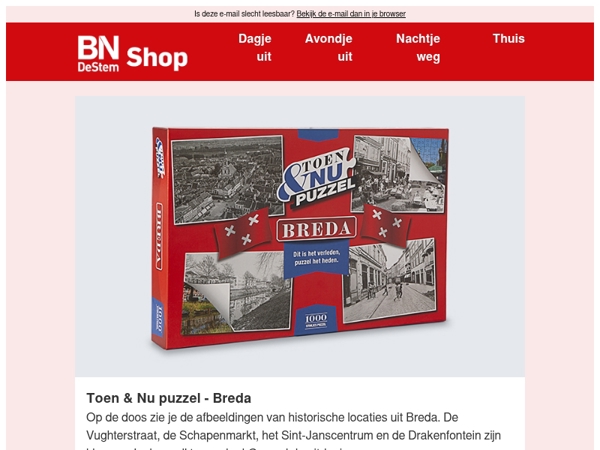 Ga helemaal op in een mooie legpuzzel