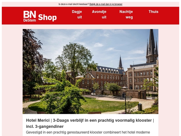 Overnacht in een voormalig klooster