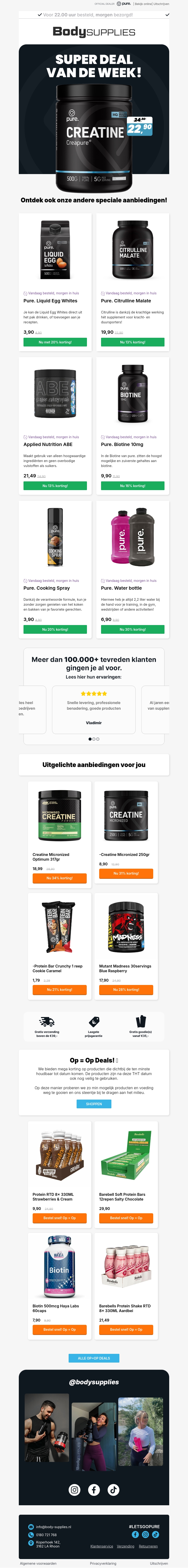 Onze 𝘄𝗲𝗲𝗸𝗱𝗲𝗮𝗹𝘀 staan weer klaar! 🤩 Onze 𝘄𝗲𝗲𝗸𝗱𝗲𝗮𝗹𝘀 staan weer klaar! 🤩