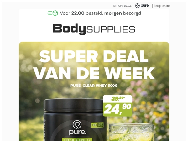 De beste 𝗱𝗲𝗮𝗹𝘀 van deze week staan klaar ☀️