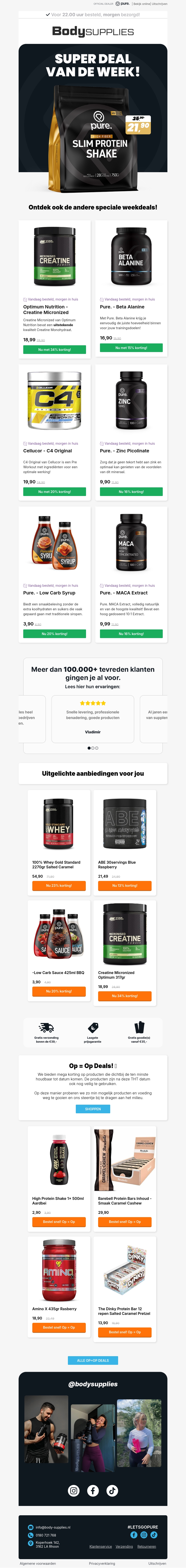 Loop de 𝘄𝗲𝗸𝗲𝗹𝗶𝗷𝗸𝘀𝗲 𝗱𝗲𝗮𝗹𝘀 niet mis!⏳ Loop de 𝘄𝗲𝗸𝗲𝗹𝗶𝗷𝗸𝘀𝗲 𝗱𝗲𝗮𝗹𝘀 niet mis!⏳