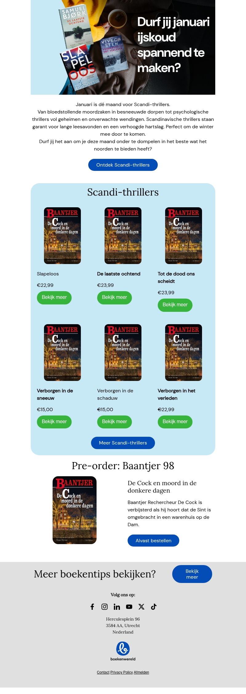 Januari = Scandi-thriller maand βοΈπͺ Januari = Scandi-thriller maand βοΈπͺ