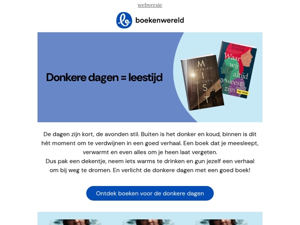 Donkere dagen = leestijd 📖✨