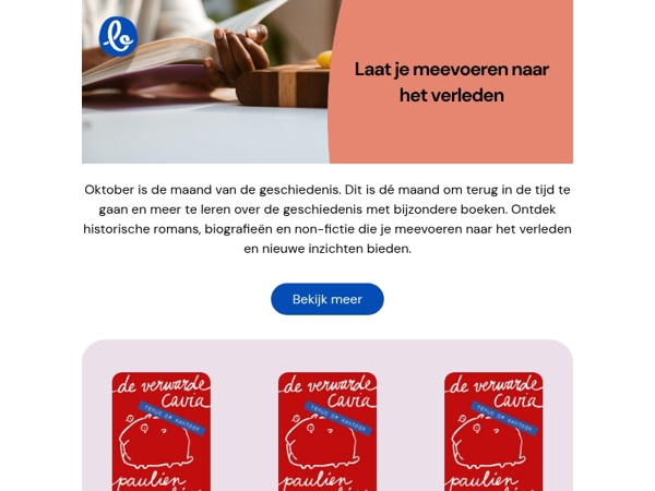 Vier de Maand van de Geschiedenis met inspirerende boekentips ππ