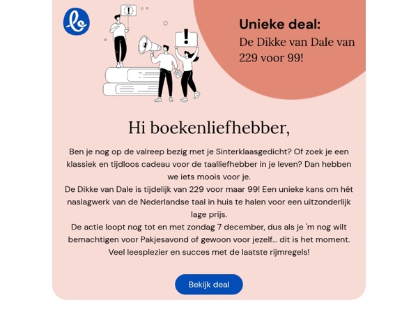 Unieke deal: De Dikke van Dale van 229 voor 99! 🎁