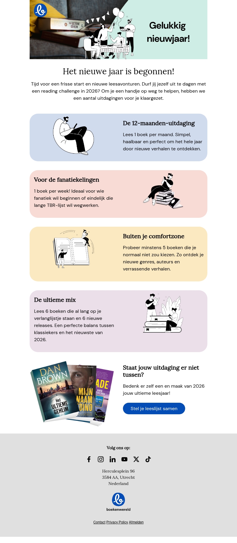 Gelukkig nieuwjaar! ✨ Wat wordt jouw reading challenge? Gelukkig nieuwjaar! ✨ Wat wordt jouw reading challenge?